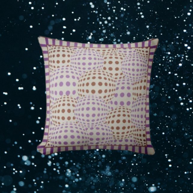 Plum Accent Throw Pillow (Creator Uploaded)