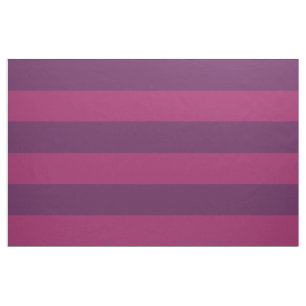 Plum and Berry Purple Wide Stripes Large Scale Fabric