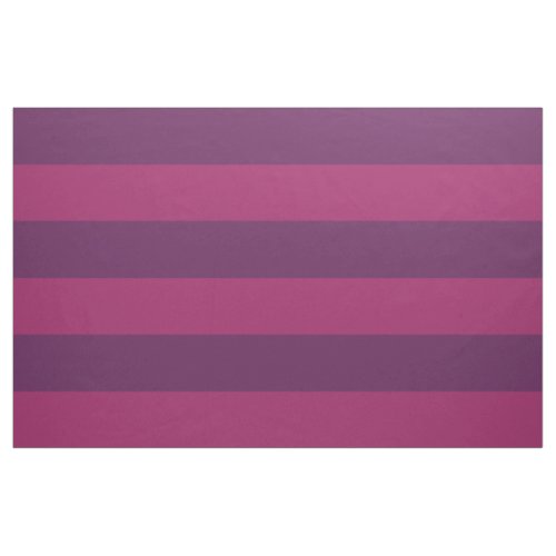 Plum and Berry Purple Wide Stripes Large Scale Fabric