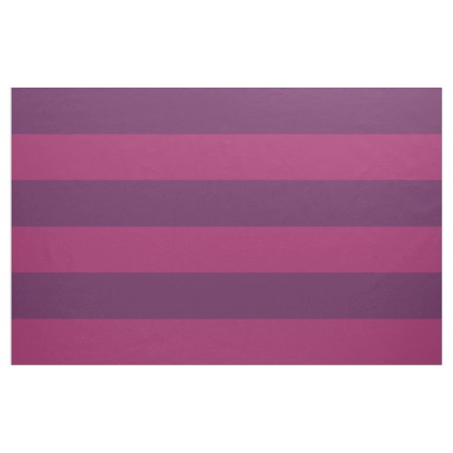 Plum and Berry Purple Wide Stripes Large Scale Fabric