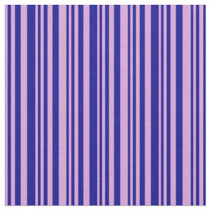 Plum and Dark Blue Colored Pattern Fabric