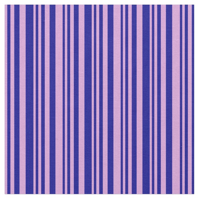 Plum and Dark Blue Colored Pattern Fabric (Close Up)