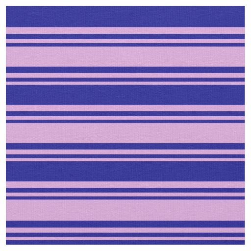 Plum and Dark Blue Lines Fabric