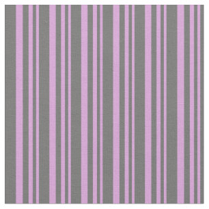 Plum and Dim Gray Lines/Stripes Pattern Fabric
