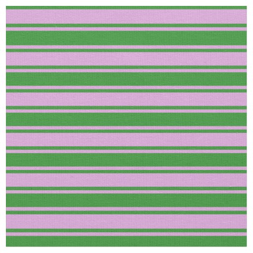 Plum and Forest Green Lined/Striped Pattern Fabric