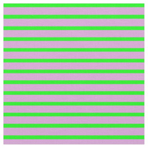 Plum and Lime Lines/Stripes Pattern Fabric