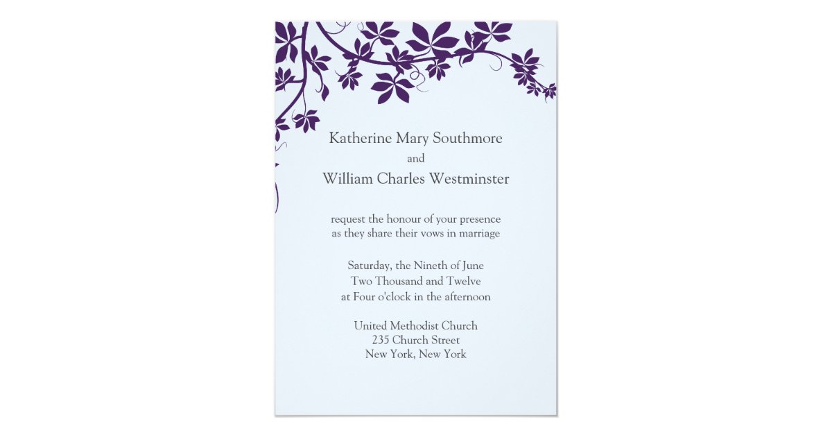 Powder Blue Wedding Invitations 9