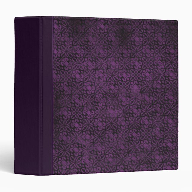 Plum Binder/Album Binder (Front/Spine)