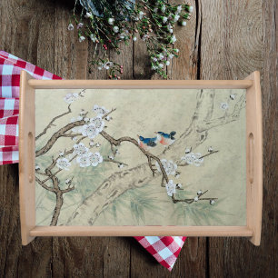 Plum Blossom in Spring Serving Tray