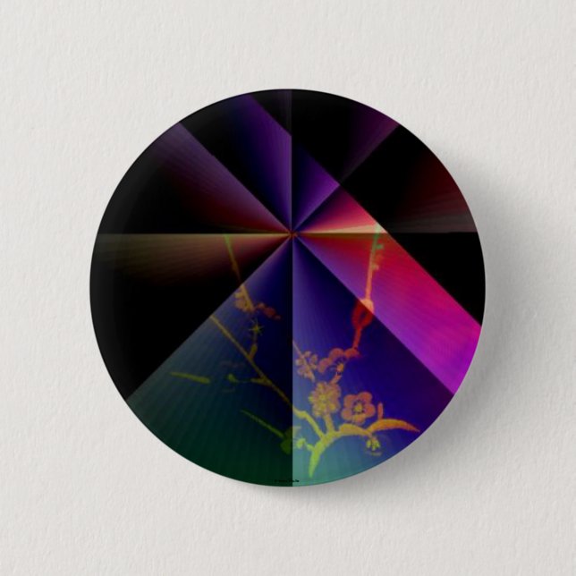 Plum Blossom -Mei Hua- Button (Front)