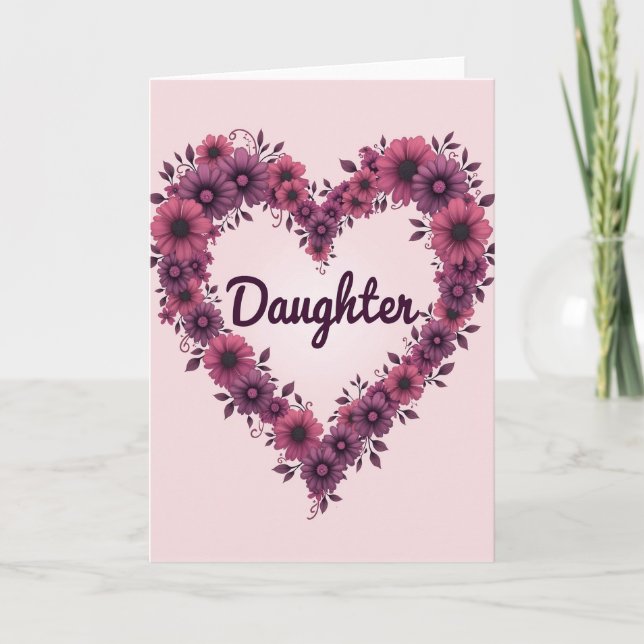 Plum Blossom Mothers Day Card (Front)