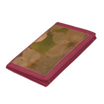 Plum Blossom TriFold Nylon Wallet Plum Blossom TriFold Nylon Wallet