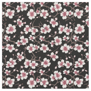 Plum Blossoms - 3 Fabric