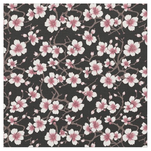 Plum Blossoms - 3 Fabric