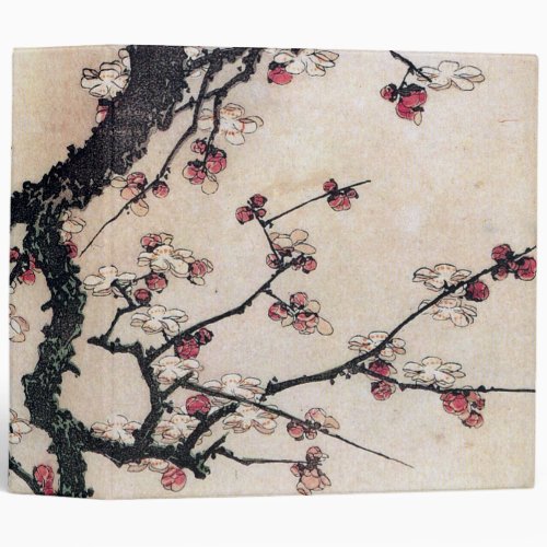 Plum Blossoms and the Moon Hokusai Binder