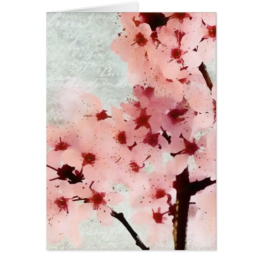 Plum Blossoms Card (Front)