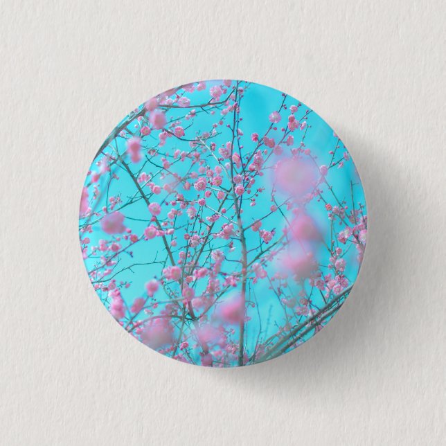 Plum Blossoms (Suzhou, China) Button (Front)