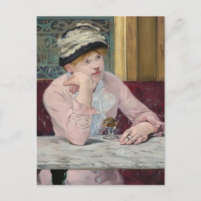 Plum Brandy | Édouard Manet Postcard (Front)
