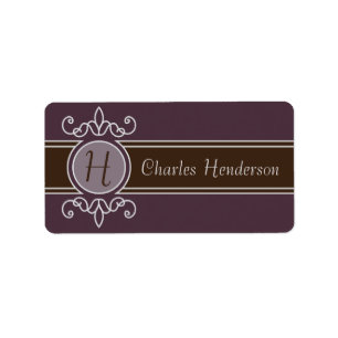 Plum Classic Harvest Property Labels