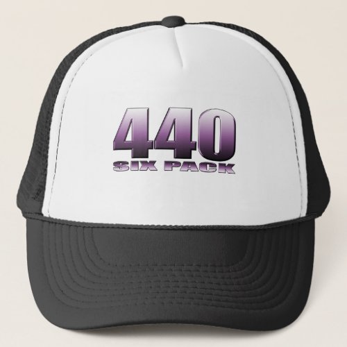 plum crazy purple mopar trucker hat