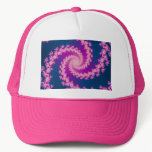 Plum - Fractal Trucker Hat