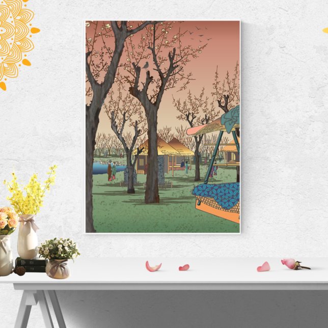 Plum Garden Poster (Creator Uploaded)