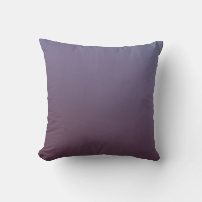 Plum Gradient Outdoor Pillow (Front)