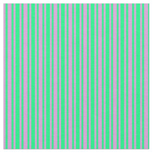 Plum & Green Colored Lines/Stripes Pattern Fabric