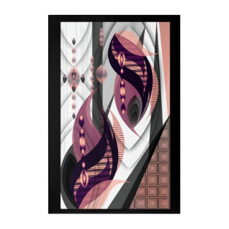 Plum Harmony Acrylic Print