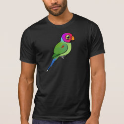 Plum-headed Parakeet male Men's Alternative Apparel Basic Crew Neck T-Shirt