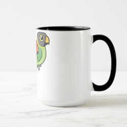 Plum-headed Parakeet Pair Combo Mug