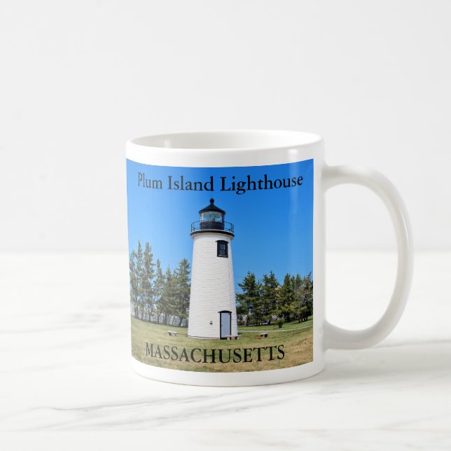 Plum Island Lighthouse, Massachusetts Mug (Right)