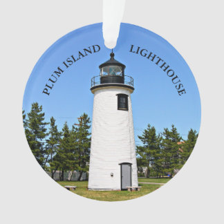 Plum Island Lighthouse, Massachusetts Ornament