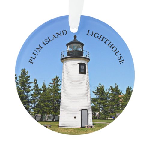 Plum Island Lighthouse, Massachusetts Ornament
