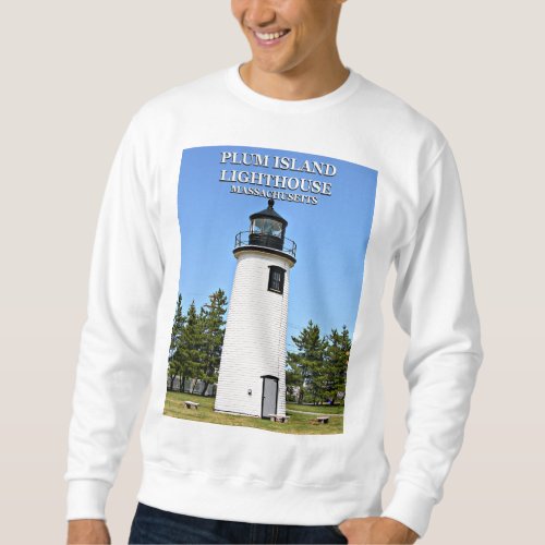 Plum Island Lighthouse Massachusetts Sweatshirt