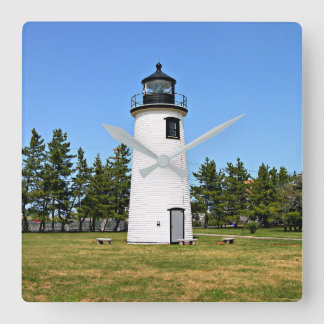 Plum Island Lighthouse, Massachusetts Wall Clock