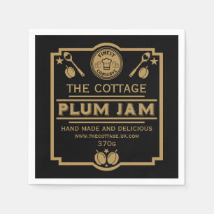 Plum Jam Conserve Maker Napkins