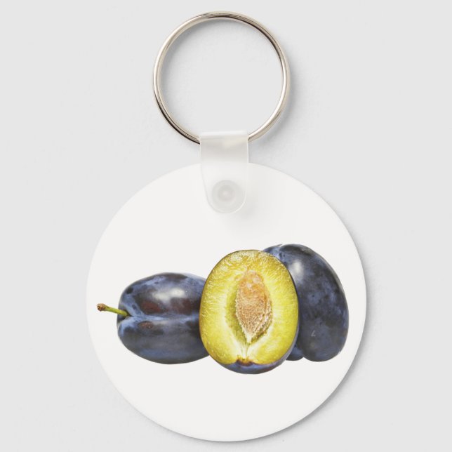 Plum Keychain (Front)