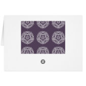 Plum Mandala (Back Horizontal)