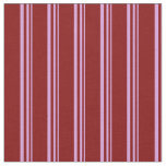 Plum &amp; Maroon Lines Fabric