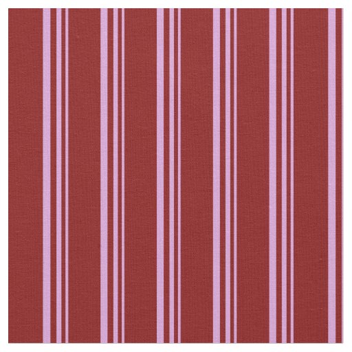 Plum & Maroon Lines Fabric