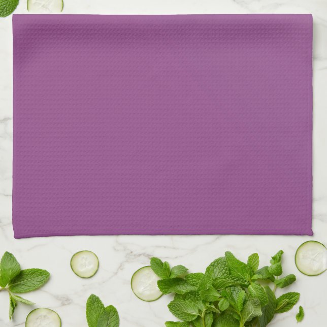 Plum Nice Kitchen Towel (Folded)