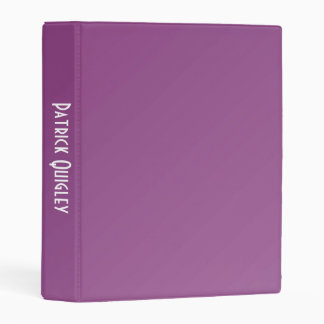 Plum Nice Mini Binder