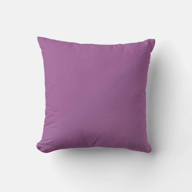Plum Nice Outdoor Pillow (Front)