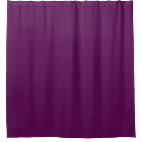 Plum Perfection _ Elegant Solid Plum _  Shower Curtain