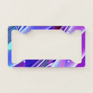 Plum Pleasure License Plate Frame