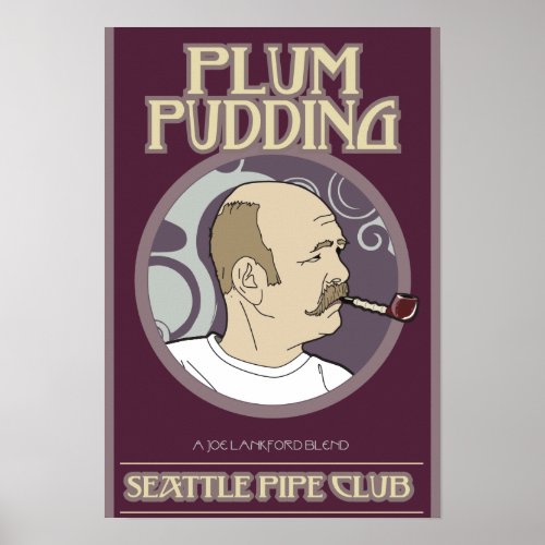 Plum Pudding Poster