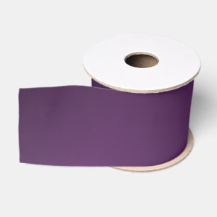 plum pudding purple holiday solid grosgrain ribbon