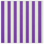 Plum Purple and White Vertical Stripes Fabric