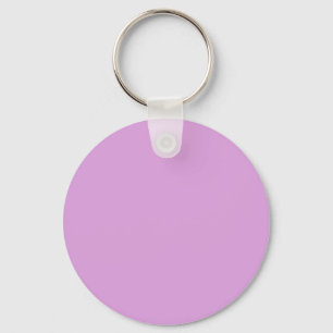 Plum Purple DDA0DD - Option to Add Name Keychain